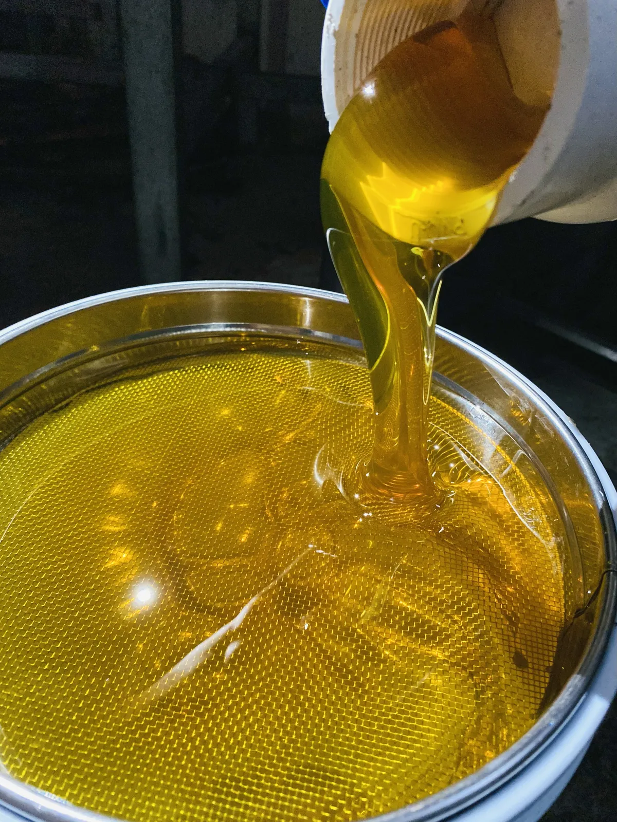 Miel extraída en frío
